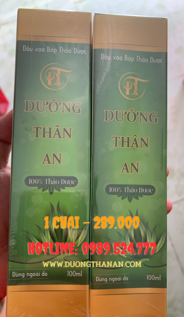 Dầu xoa Dưỡng Thân An 100% thảo dược